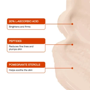 Universal C Skin Refiner before and after results on skin texture