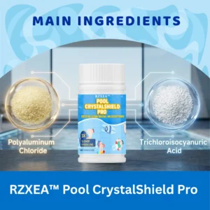 RZXEA™ Pool CrystalShield Pro for crystal clear swimming pool water