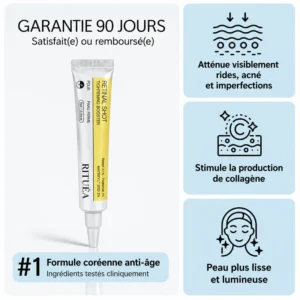 Rituéa I Booster with retinal for intensive wrinkle reduction