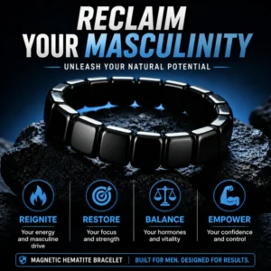 magnetic bracelet for men for balance and relaxation