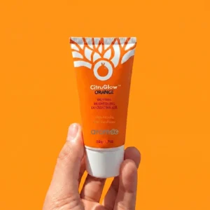 Natural citrus enzyme peel by CitruGlow for a brighter complexion