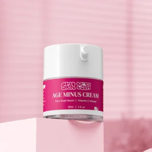 Age Minus Cream before and after results on mature skin