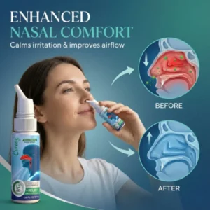 gentle nasal spray for daily nasal hydration