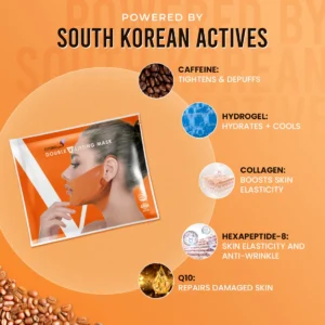 lifting face mask for sculpted looking skin