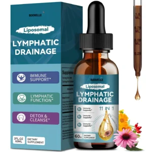 Boovelle™ Liposomal Lymphatic Drainage Drops for reducing puffiness