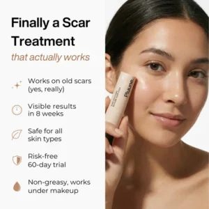 scar treatment for reducing visible scars and marks
