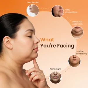 v lifting mask for chin and jawline support