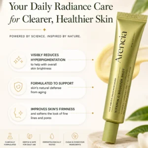 Arencia Vitamin C Booster Shot Serum premium 20ml bottle