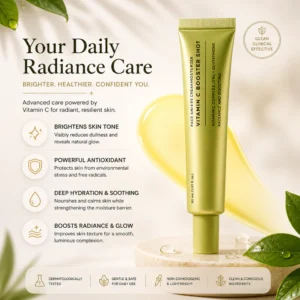 Potent vitamin C serum by Arencia for fading dark spots